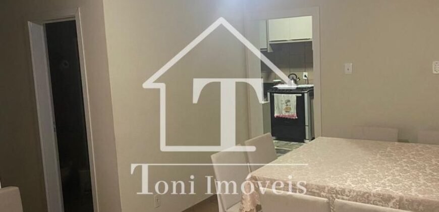 Apartamento Mobiliado e Decorado com 2 Dormitórios (1 Suíte) + Churrasqueira – Pronto para Morar!