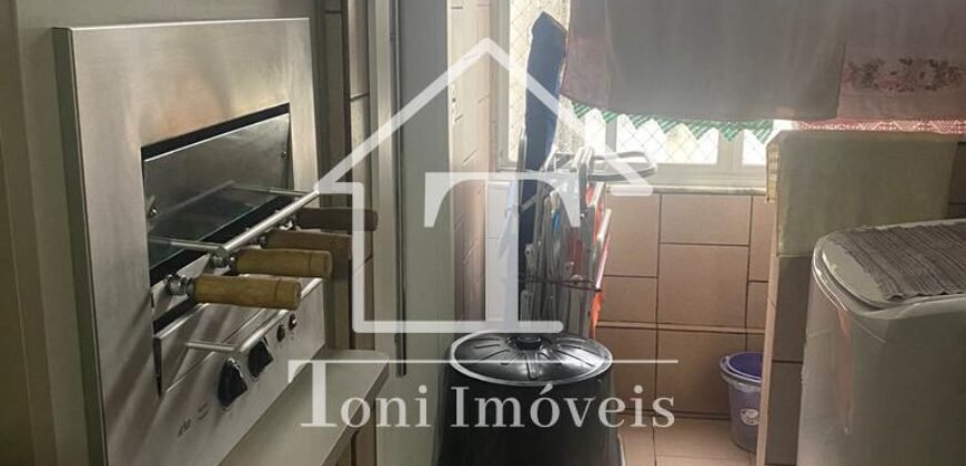 Apartamento Mobiliado e Decorado com 2 Dormitórios (1 Suíte) + Churrasqueira – Pronto para Morar!